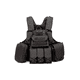 thumbnail image 1 of Chaleco táctico militar airsoft Cira, color negro, 1 of 2