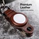 thumbnail image 5 of Llavero KEY SMART Soporte para AirTag de Cuero Marrón, 5 of 9