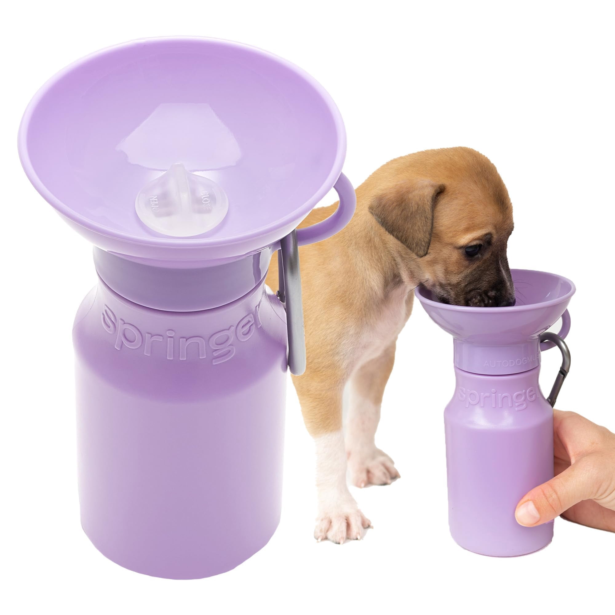 Dispensador de Agua para Mascotas Springland Pets 450 ml Antigoteo