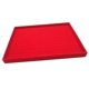 thumbnail image 4 of Almohadillas Para Bandejas De Anillos De Terciopelo Para Escaparate De Joyería, Organización Del Mostrador Del Hogar, Color Rojo, 4 of 5