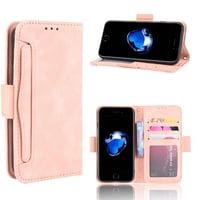 Funda Tipo Billetera Foxdock Para Iphone Se 2020/8/7 – Tapa Flip Con Tarjetero