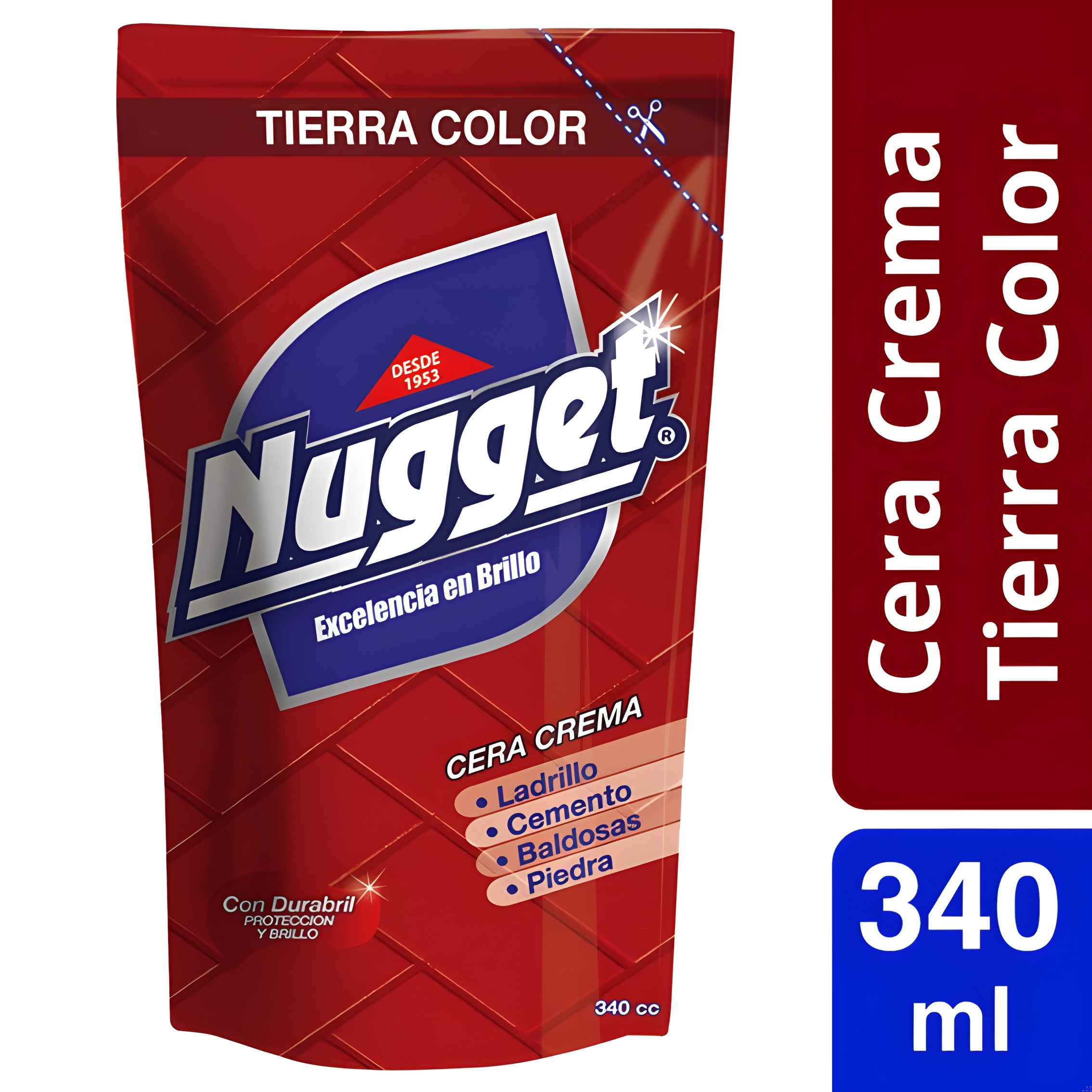 Cera Para Pisos En Crema Doypack 340Ml Tierra - Nugget