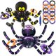 thumbnail image 1 of Pack de 2 arañas inflables Ring Toss Game Max Fun Halloween, 1 of 7