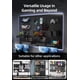 thumbnail image 3 of Organizador de pared con tablero perforado EVDBOBO Elevate Gaming Office, negro, 3 of 6