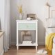 thumbnail image 5 of 26.77''H Mesa de madera con un cajón un estante para niños, adultos, 5 of 5