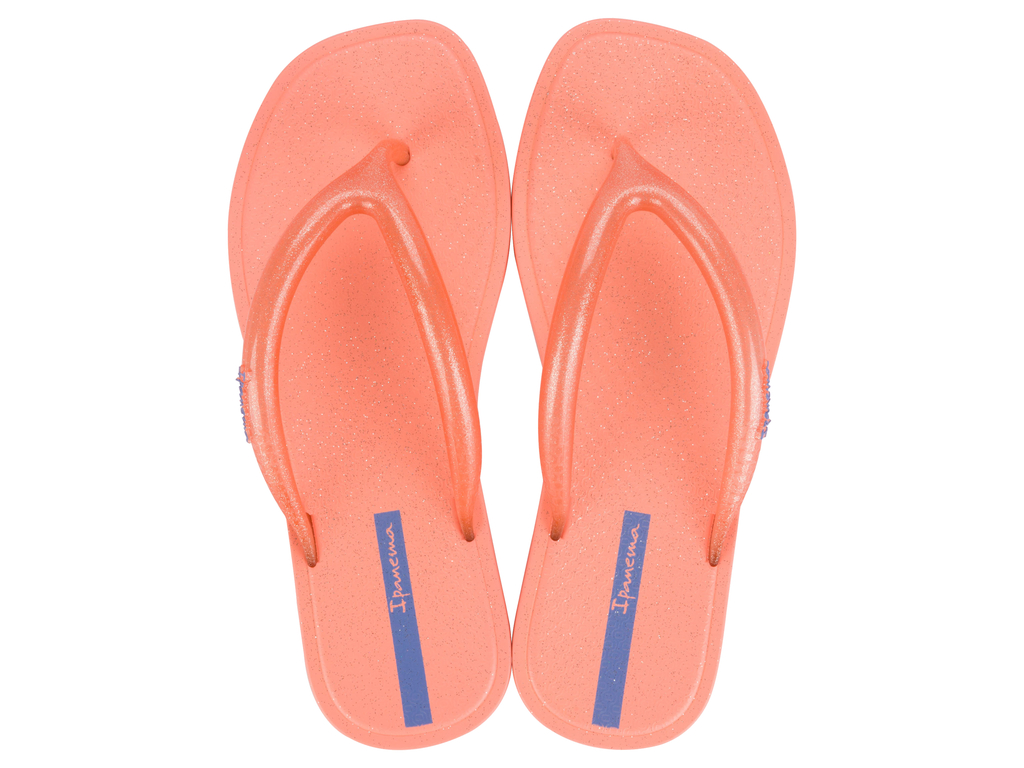 Sandalia Mujer Naranja Puffer Ipanema