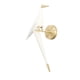 thumbnail image 1 of Aplique Moderno De Una Sola Cabeza, Accesorios De Iluminación, Lámpara De Pared De Pájaro Ornamental Para Loft Derecho, 1 of 5