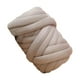 thumbnail image 3 of Hilo de poliéster de tela Polyéster 250 g de brazo suave Hilo de tejido Hilo de tejido de tejido de tejido de tejido de tejido para manta de bricolaje , GRIS, 3 of 5