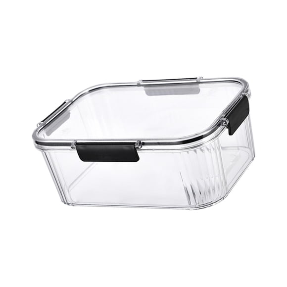 Caja De Almacenamiento Con Tapa, Herramientas De Cocina, Contenedor De Almacenamiento De Alimentos, Despensa, Gabinete De Frutas L