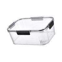 Bothyi - Caja De Almacenamiento Con Tapa, Herramientas De Cocina, Contenedor De Almacenamiento De Alimentos, Despensa, Gabinete De Frutas L