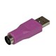 thumbnail image 2 of Adaptador de teclado StarTech.com GC46MFKEY PS/2 (F) a USB (M) morado, 2 of 4