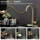 thumbnail image 3 of Grifo de Cocina Tohlar Gold Acero Inoxidable, 3 of 3