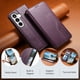 thumbnail image 4 of FOXDOCK Funda para Samsung Galaxy S26: Cierre magnético, soporte ajustable, ranuras para tarjetas y correa integrada-Púrpura, 4 of 6