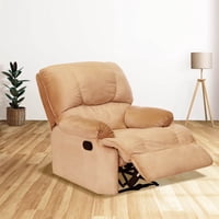 Latam Home - Bergere Perugia Reclinable Tela Velvet Beige