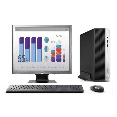 Hp - Kit Monitor 19 + Pc 400 G5 I3 8° 8Gb 256Gb + Teclado Mouse Reacondicionado