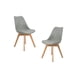 thumbnail image 1 of SILLA TULIP ECOCUERO GRIS X2, 1 of 3