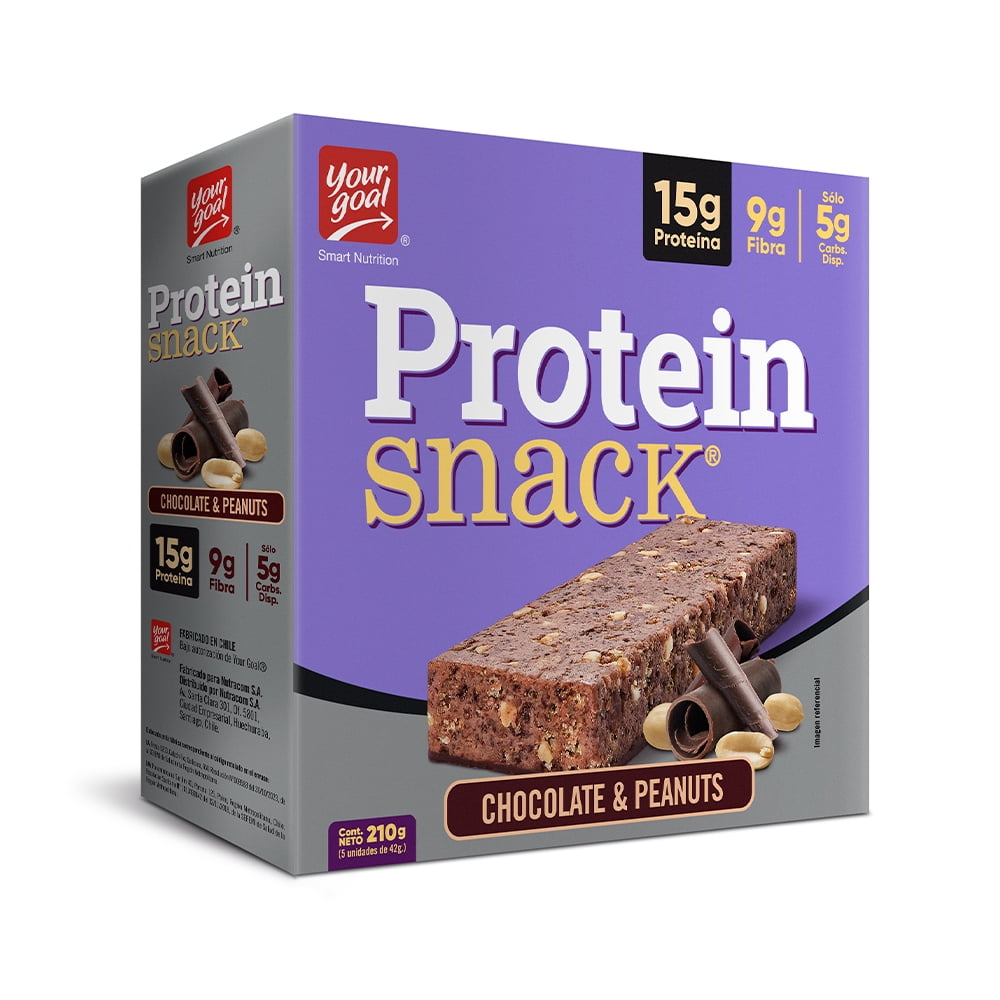 Barra Protein Snack Chocolate & Peanuts