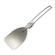 thumbnail image 3 of Espátula plegable de metal Espátula ligera para alimentos Utensilio antideslizante Espátula para panqueques Accesorios de cocina Vajilla para acampar, 3 of 5