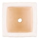 thumbnail image 3 of Set de macetas Zingz & Thingz Accent Plus de cerámica blanca, 12 x 4 x 4 x, 3 of 8