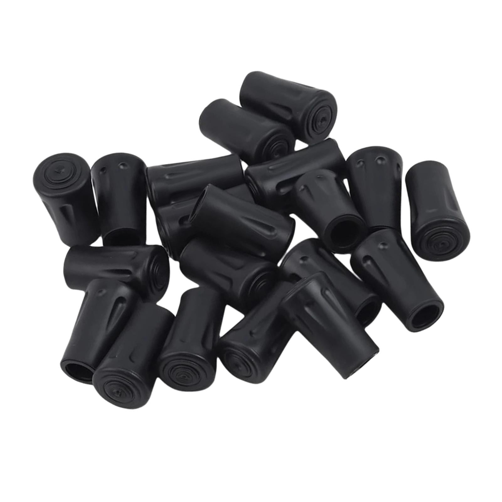 Magideal - 18 Uds Puntas De Bastón De Senderismo Puntas De Bastón De Senderismo Protección Antideslizante Puntas De Bastón De Senderismo Para Mochilero Deportivo