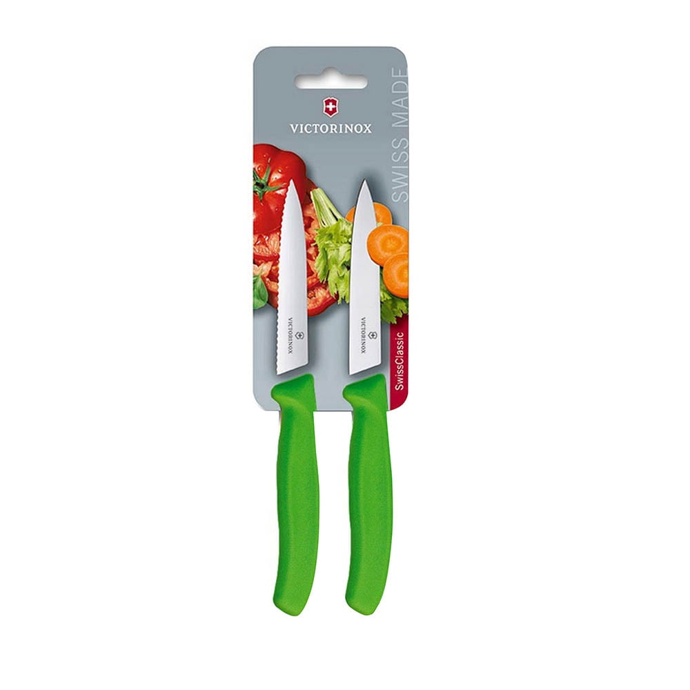 Victorinox - Juego Cuchillos Verdura Color Verde. Hoj