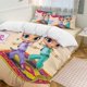 thumbnail image 2 of Shimmer And Shine Cartoon Bedding Sets Ultra Soft Skin-Friendly Duvet Cover 3 Piece, Cute Comforter Cover Bed Set for Boys Girls Kids, 2 of 5
