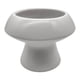 thumbnail image 1 of Macetero Maceta De Ceramica Con Forma De Seta Blanco Deco, 1 of 8