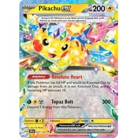 Carta Coleccionable Pokémon Pikachu Ex 057/191 Surging Sparks
