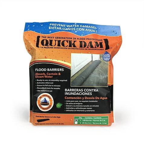 Quick Dam Barrera Automática Contra Inundaciones Reutilizable