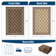 thumbnail image 5 of Alfombra GAOMON 244 × 305 cm Impermeable y Reversible para Patio, 5 of 9