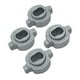 thumbnail image 2 of Paquete De 4 Adaptadores De Conversión De Acoplamiento Para Zero-Z 1/28 RC Car Replacement Titanium, 2 of 3