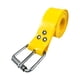 thumbnail image 4 of Cinturón de pesas para buceo, cinturón de pesas ajustable de silicona con hebilla de acero inoxidable, cinturón de buceo para deportes subacuáticos Amarillo, 4 of 5