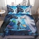 thumbnail image 1 of How to Train Your Dragon 3-Piece Bedding Set Duvet Cover Set Soft Warm And Comfortable Soft Bed Set for Bedroom, 1 of 5
