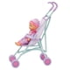 thumbnail image 2 of Muñeca Bebé 29cm Con Coche Plegable De Paseo - PS, 2 of 6