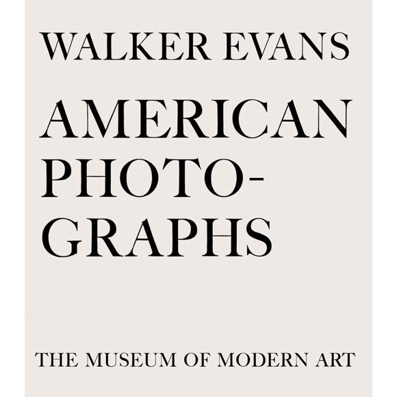 Libro MOMA Walker Evans American Photographs 75 aniversario