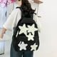 thumbnail image 3 of Gusure Star Designer Canvas Backpack Fashion Young Girls School Bags Teenage Casual Large Capacity Shoulder Bag Bookbag, 3 of 3