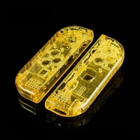 Genérico - Carcasa De Repuesto Compatible Con Nintendo Switch /Oled Joycons - Carcasa De Reparación Diy Para Consolas Switch/Oled-Amarillo