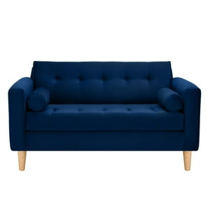 Bodevir - Sofa Retro 2C Felpa 05 Azul Marino