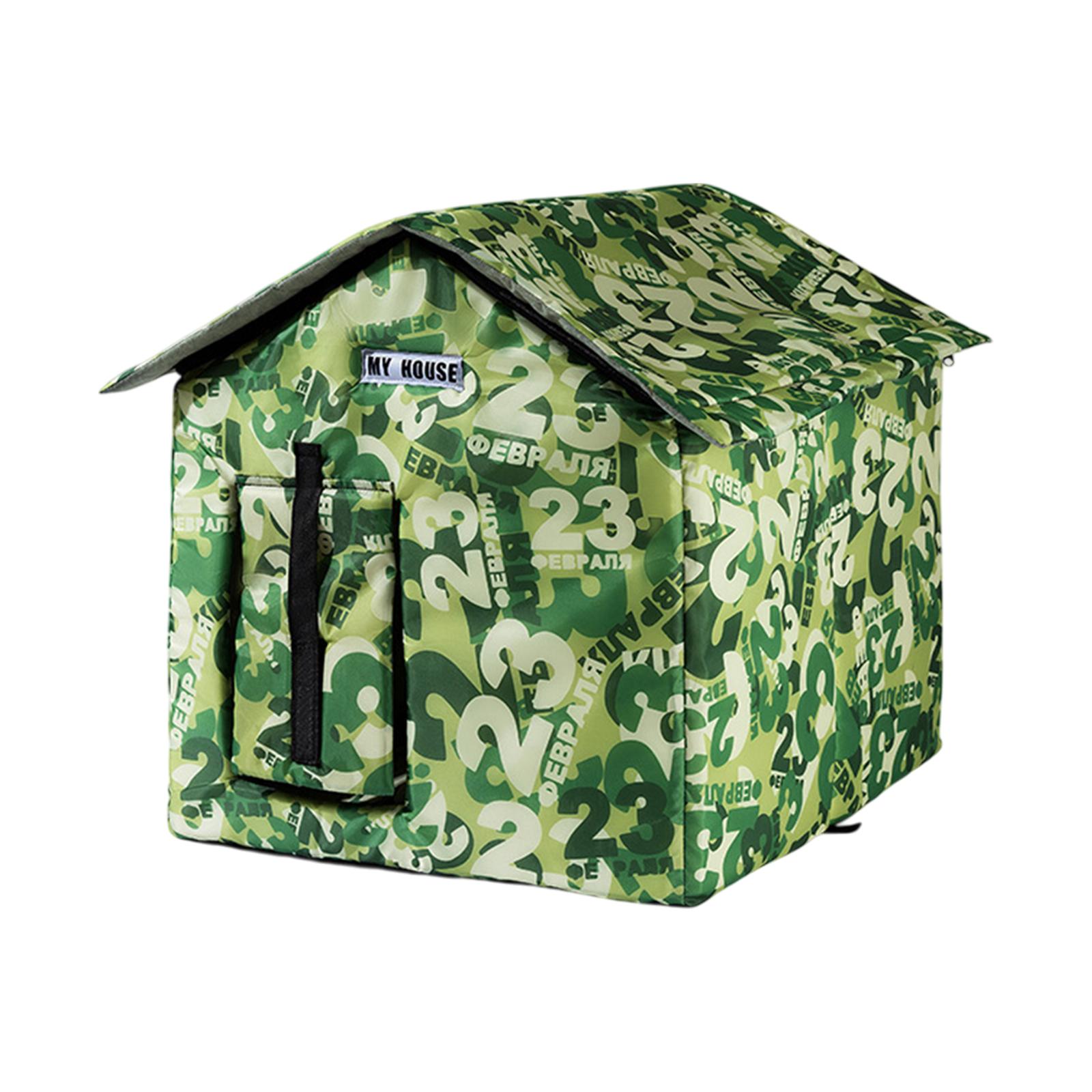 Magideal - Casa Para Gatos Al Aire Libre, Tienda Para Cachorros, Caseta Para Perros Cálida A Prueba De Lluvia, Tienda Para Mascotas, Cama Para Gatitos, Interior, L