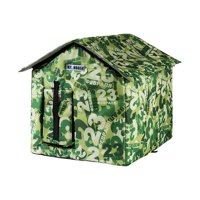 Magideal - Casa Para Gatos Al Aire Libre, Tienda Para Cachorros, Caseta Para Perros Cálida A Prueba De Lluvia, Tienda Para Mascotas, Cama Para Gatitos, Interior, L