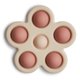 thumbnail image 1 of Flower Press Toy mushie Flower Press Toy rosa, rubor y arena, 1 of 9