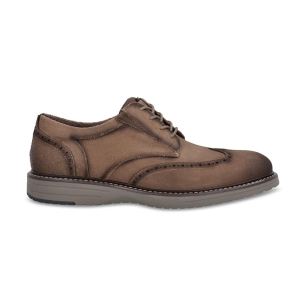 Zapatos Casual Formal Brogue Hombre Cuero Crieff-0-32 Taupé Bullboxer negro 39