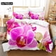 thumbnail image 1 of Pink Phalaenopsis Bedding Set Girls Duvet Cover Bedroom Bed Set Comforter Cover Set Duvet Cover, 1 of 5