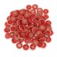 thumbnail image 4 of 100pcs 4 agujeros botones de madera botones decorativos para cardmaking bricolaje rojo, 4 of 5