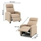 thumbnail image 2 of Berger Reclinable Atenas Beige, 2 of 6