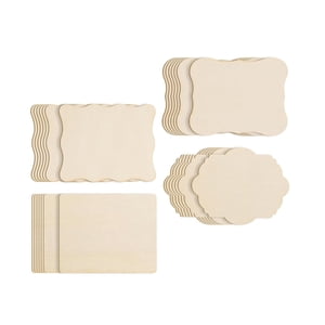 Bothyi - 28 Piezas De Madera Sin Terminar De 2 Mm De Grosor Para Elaborar Modelos Arquitectónicos