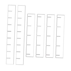 Bothyi - Separadores De Cajones Organizadores De 6 Uds., Separadores De Cajones Para Suministros De Oficina, Maquillaje