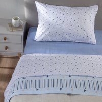 Zahr - Juego De Sabana Zarina 1 P Estampada Dis6