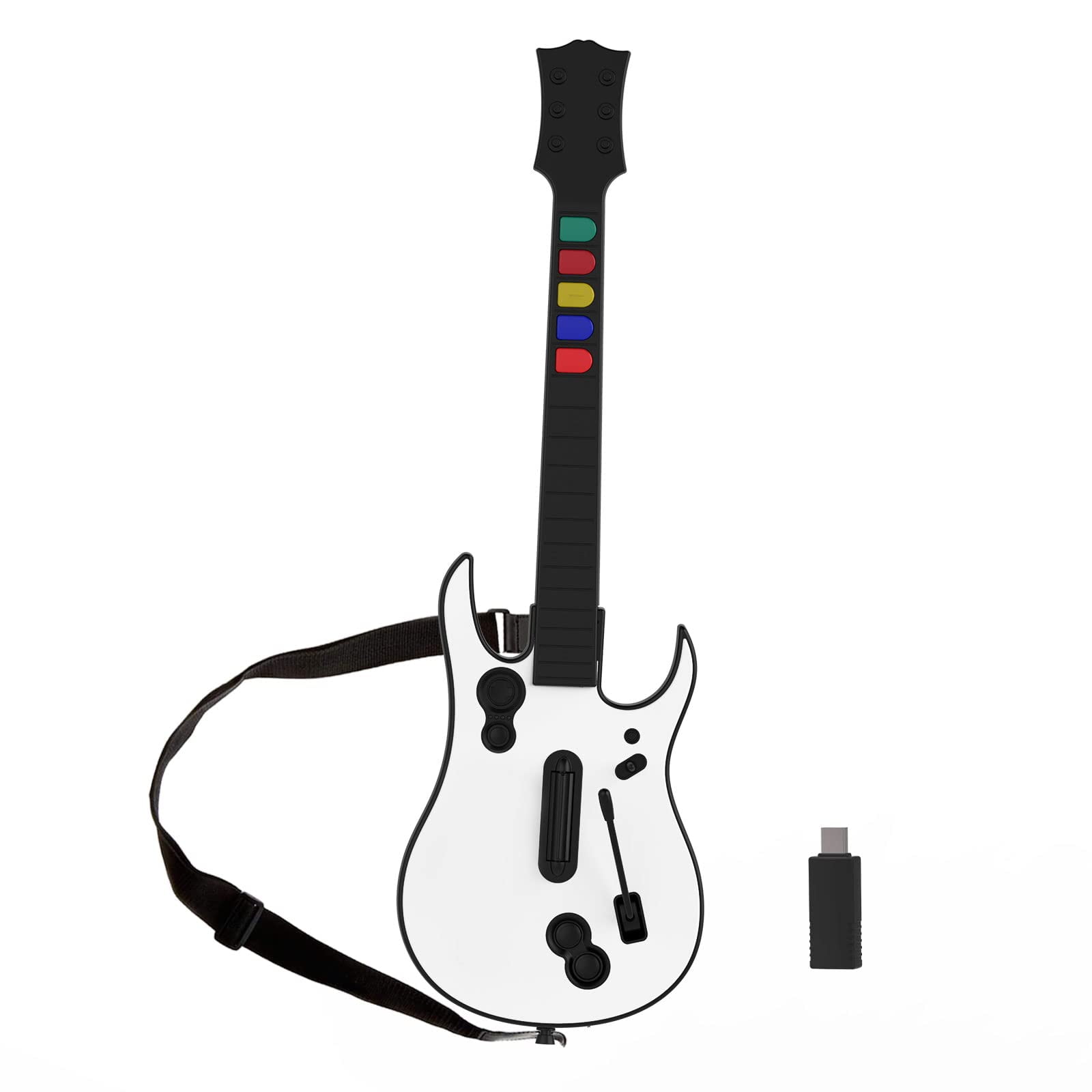 Nbcp - Ordenador Pc Ps3 Inalámbrico Guitar Hero Guitar Para Clone Hero