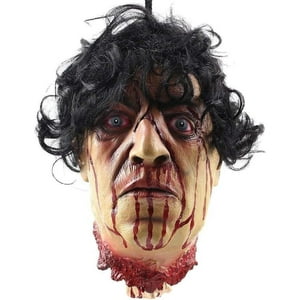 Dym - Cabeza Cortada Colgante De Terror Para Decoración Halloween